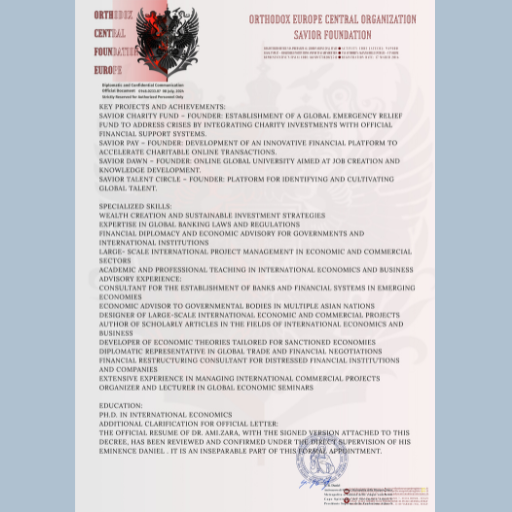 Verified Resume Organization